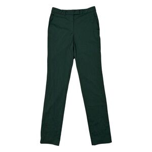 Jean Paul Gaultier JPG Wool Blend Dark Green Dress Pants Womens 40